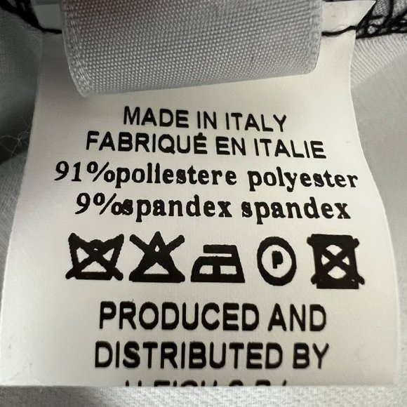 Ottod’Ame Womens Blue Floral Mini Shift Dress Stretch made in Italy size 6 - Picture 12 of 14